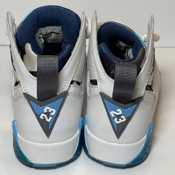 Air Jordan 7 Retro French Blue 2015 Boys Shoes - Picture 5 of 9